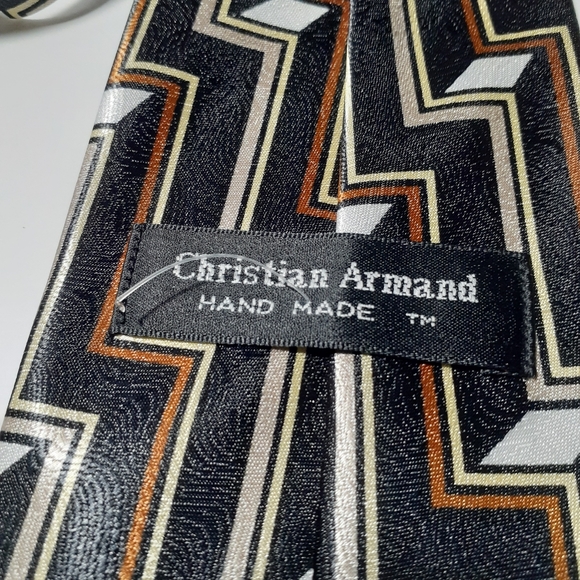 Vintage Christian Armand Made In Korea Necktie - Picture 5 of 5